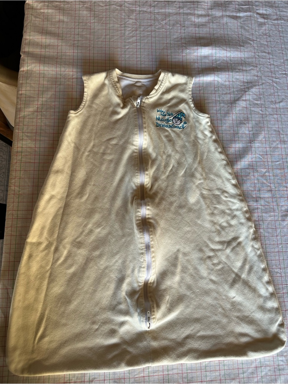 Baby Merlin Magic Dream Sack Cream Sleep Bag for Kids - Zippered Pajama Sack